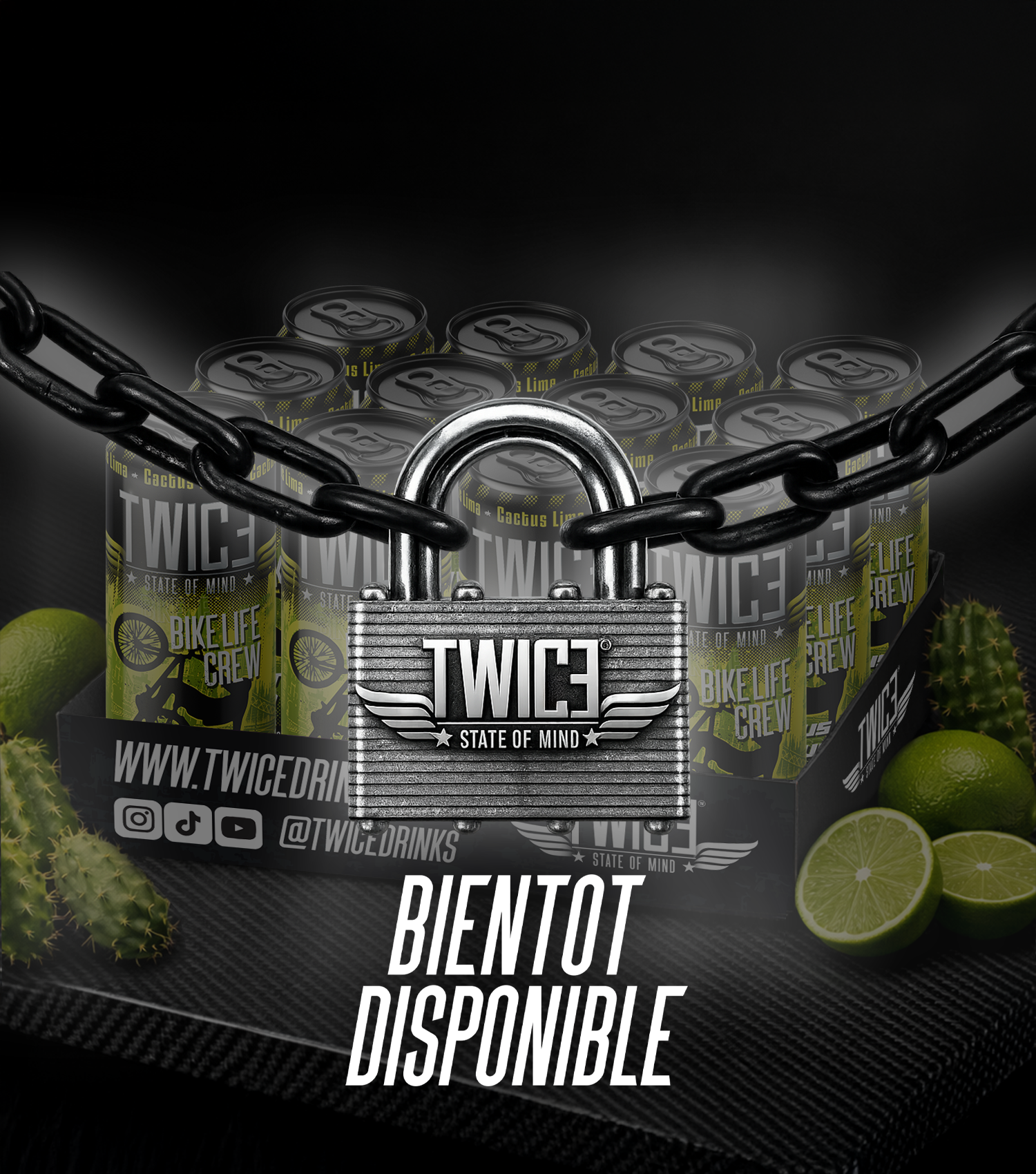 TWICE - CACTUS CITRON VERT | PACK x12 |