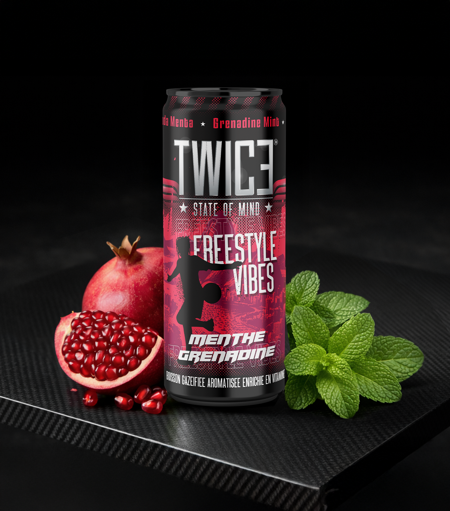 TWICE - MENTHE GRENADINE | PACK x12 |
