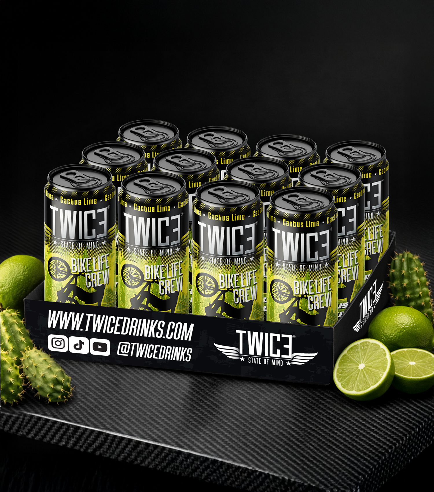 TWICE - CACTUS CITRON VERT | PACK x12 |
