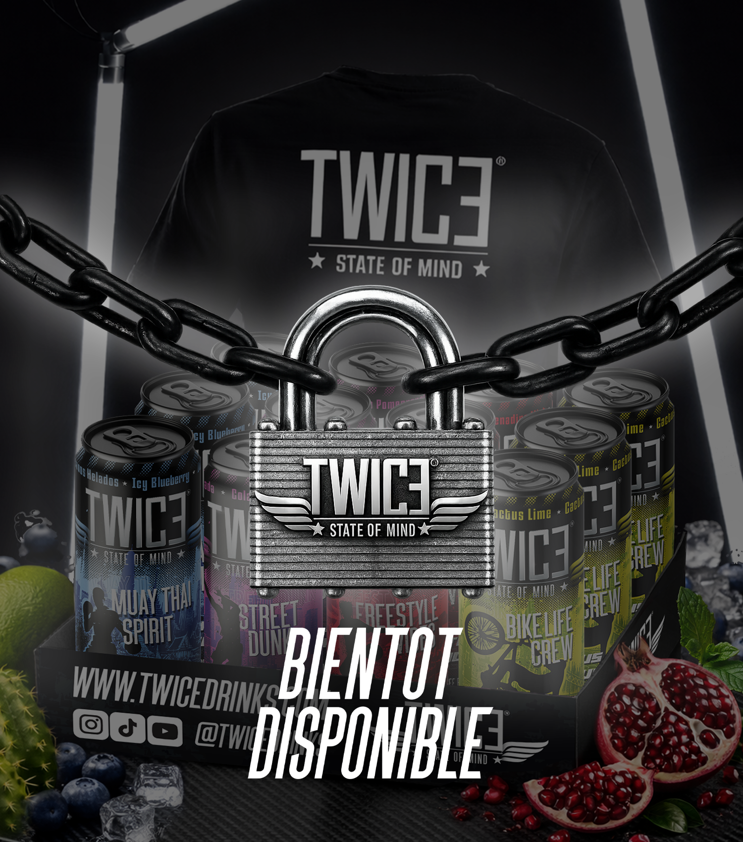 TWICE Coffret REPRESENT - Pack x12 + T-shirt TWICE